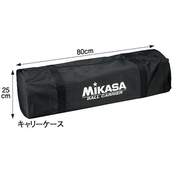 ミカサ(MIKASA) ボールカゴ 舟型3点セット ブラック (フレーム・幕帯