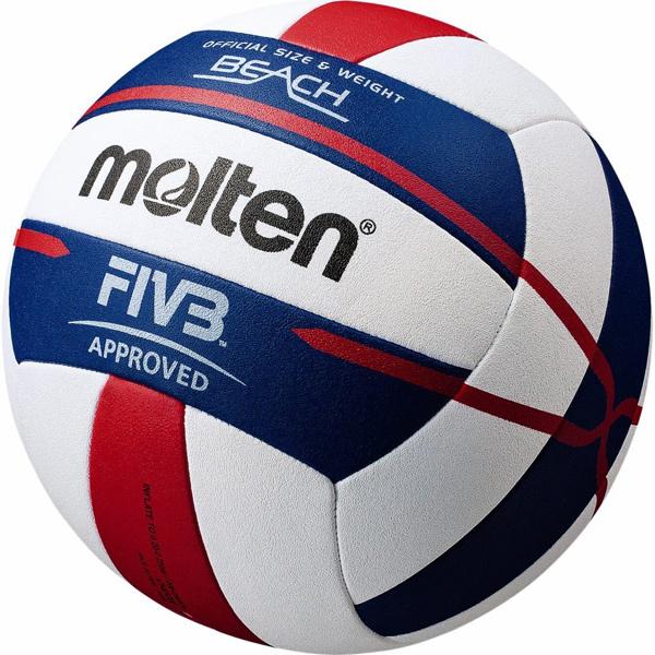 モルテン(MOLTEN) ビーチバレーボール 5号球 18枚パネル＜国際公認球 ...