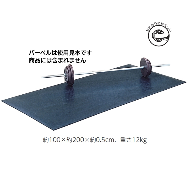 トーエイライト(TOEILIGHT) トレーニングマット5 100×200×0.5cm